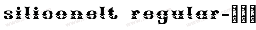 siliconelt regular字体转换
